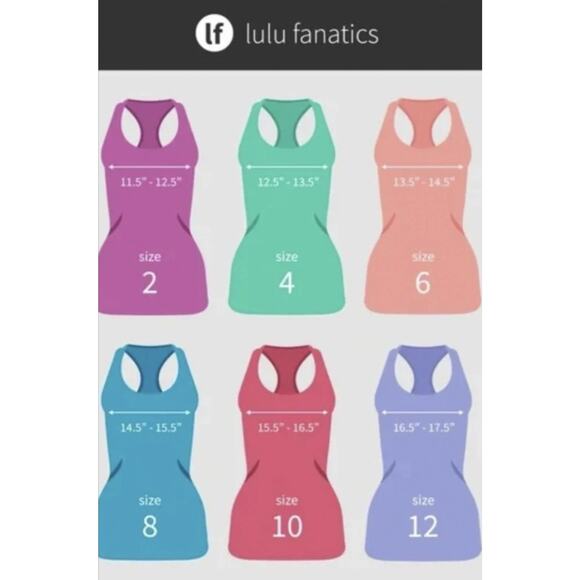 Lululemon Tank Size 6 Cool Racerback Ziggy Wee August Glo Purple‎ Red - Picture 8 of 8